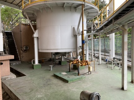 Wastewater treatment facility at the General Building