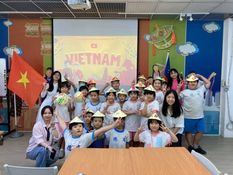 【交流訊息】「文化走進校園，世界走進社區」，明志科大攜手文德國小舉辦越南與菲律賓文化展(另開新視窗/png檔)圖片